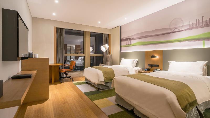 Holiday Inn & Suites Tianjin Downtown By Ihg,Tianjin Drum Tower,Joycity Shopping Mall,Tianjin Ancient Cultural Street,Haihe River,The Porcelain House,Convenient Access To Tianjin Binhai International Airport Exterior foto